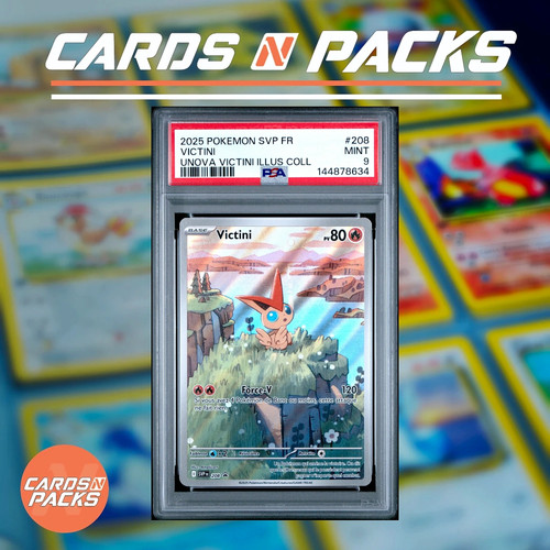 Carte pokemon victini 208 - carte,