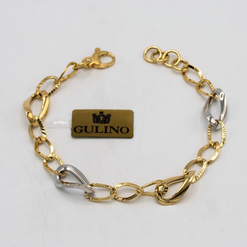 Bracelet femme jaune et - or,