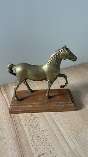 Cheval laiton ht - ht, 14cm