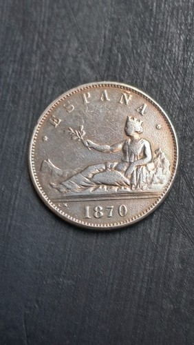 Espagne pesetas 1870 - 5,