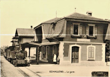 SUISSE . ECHALLENS   LA GARE 