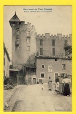 cpa FRANCE 54 - LIVERDUN (Meurthe et Moselle) Ancien CHÂTEAU FORT Affiche LU