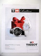 PUBLICITE-ADVERTISING :  TISSOT Christmas  2014 Collection Couturier - Montres