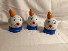 Tirelire  clown  en bois