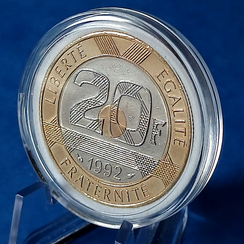 Pièce francs mont saint - de, 20