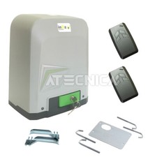 Moteur portail coulissant INDEM VIVO 424 400 kg 24V avec 2 télécommandes 