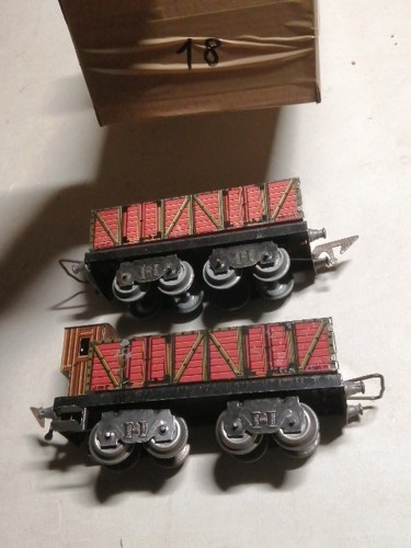 Lot wagons tombereau - de,