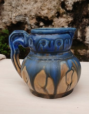 Superbe pichet ancien en grès