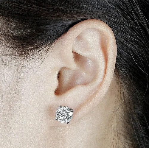 Boucles oreilles clous - 4, ct