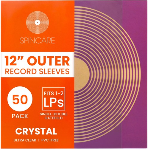 50x pochettes standard disque - 50x,