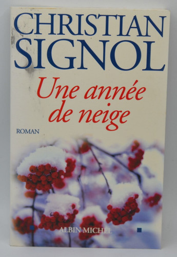 Une année neige - une,