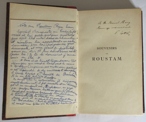 Souvenirs roustam mamelouck - roustam,