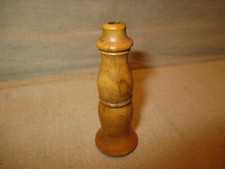 ancien appeau buis tourné fin