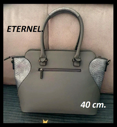 Sac main couleur gris - sac, à