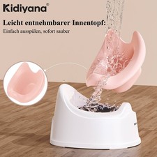 Pot Bébés Enfants Pot d'apprentissage avec couvercle Pot intérieur amovible...