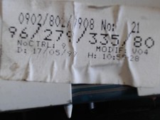 Compteur CITROEN SAXO PHASE 2