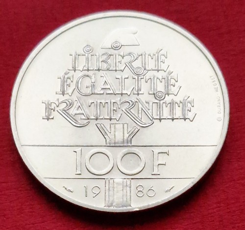 Rare fdc 100 francs 1986 - fdc,
