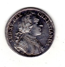 Jeton TOKEN France Royaux Trésor Royal 1745 Louis XV ARGENT SILVER
