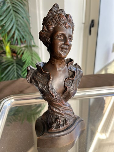 Buste bronze femme - buste,