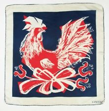 Magnifique Foulard  Vintage " Lancôme " /  " Lancôme "  Vintage Scarf
