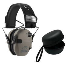 Casque Antibruit Électronique Tactique Protection Auditive Optimale Gris