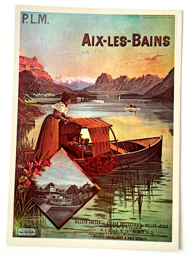 Carte postale affiche - postale, chemin