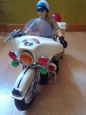 Jouet ancien moto police patrouille années 80