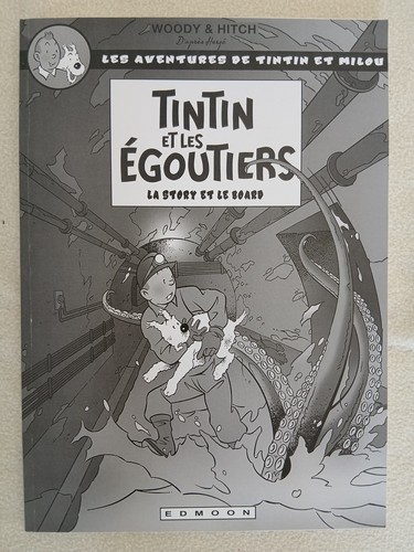 Tintin les egoutiers - tintin, /