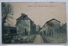 Plancy (Aube) - Rue du Moulin et Hotel du Commerce
