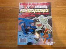 ALBUM LES 4 FANTASTIQUES n° 6 SURFER D'ARGENT + PANTHERE NOIRE  CHEZ LUG  1986