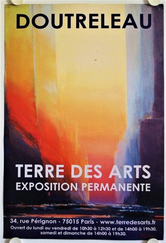 Affiche pierre doutreleau - affiche,