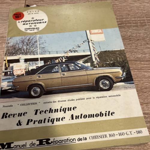 Revue technique chrysler 160 - revue,