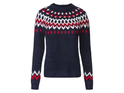 Pull noel col rond - de, en