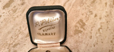 boite ecrin ancien  pour bague  boucle d'oreille bijoux PELTIER CLAMART