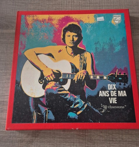 Coffret johnny hallyday lp - hallyday,