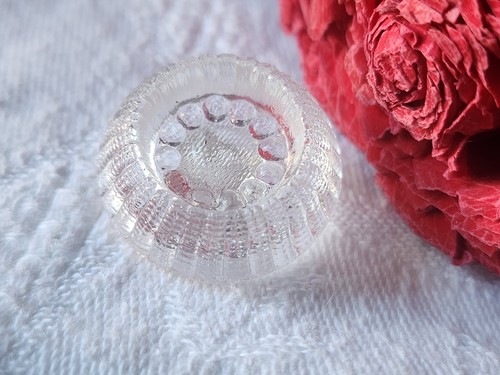 Bouton ancien verre - bouton,