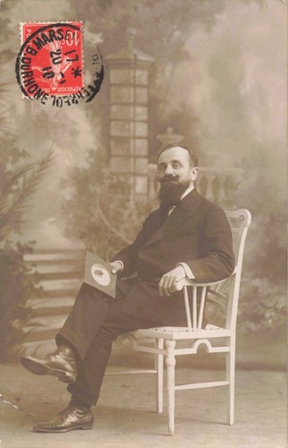 Cpa photographie 1919 - photographie, homme