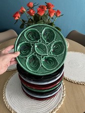 Assiettes à Huitres et 1