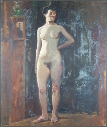 Ancien tableau académie de - ancien,