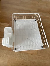 Egouttoir E-Manis à vaisselle avec plaque de drainage et buse rotative