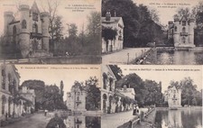 Lot de 4 cartes postales