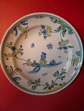 assiette faience marseille