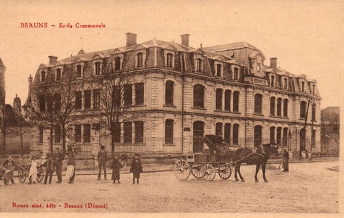 Cpa beaune - -, d'or)