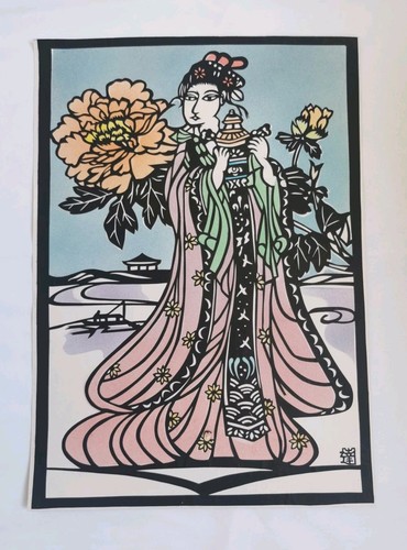 Kirie papier découpé - papier, vintage