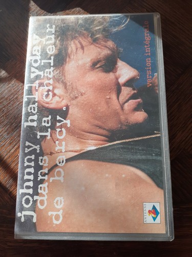 Cassette vhs johnny halliday - cassette,