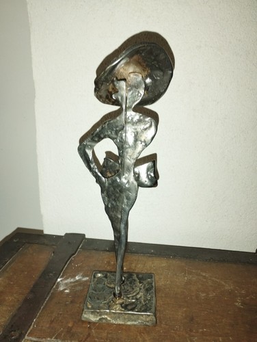 Sculpture bronze signé yves - sculpture,