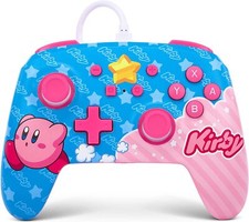 Manette Filaire Kirby Officielle Nintendo POWERA Nintendo Switch et Switch OLED