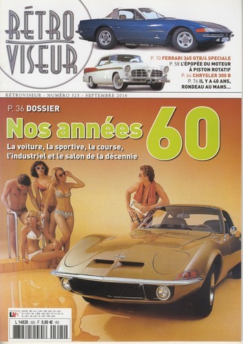 Retroviseur 325 2016 - retroviseur, 09/2016