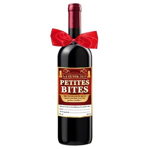 Bouteille vin humoristique - vin,