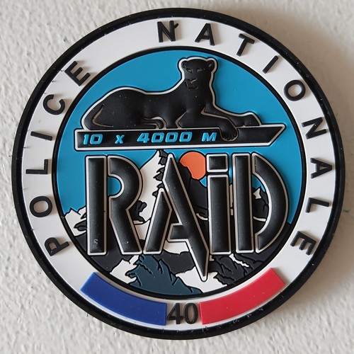 Rare écusson patch police